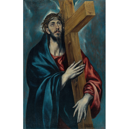  Obraz na płótnie Chrystus niosący krzyż El Greco