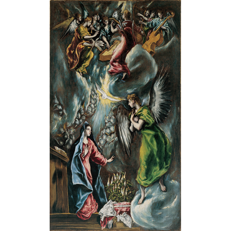 Obraz na płótnie Zwiastowanie El Greco