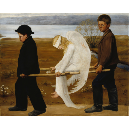  Obraz na płótnie Hugo Simberg Ranny Anioł 1903