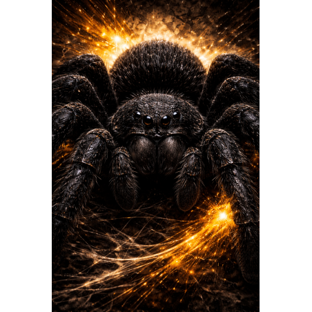  Obraz ręcznie malowany na płótnie Pająk Tarantula