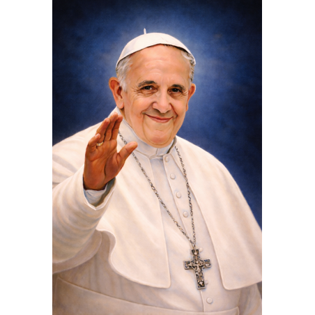  Obraz ręcznie malowany Papież Franciszek