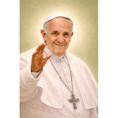  Obraz ręcznie malowany Papież Franciszek