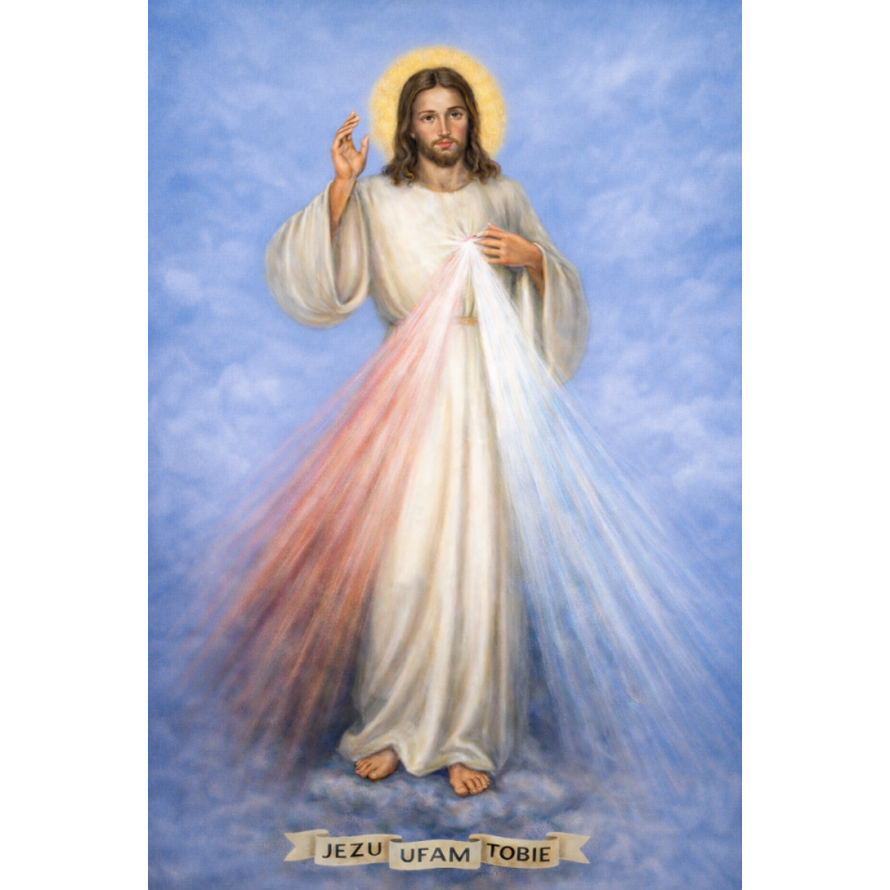  Obraz na płótnie Jezus Chrystus Jezu Ufam Tobie