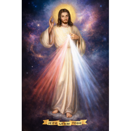  Obraz na płótnie Jezus Chrystus Jezu Ufam Tobie