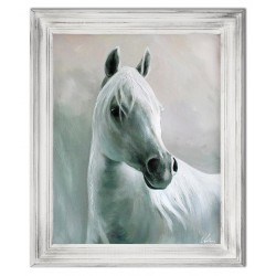  Obraz olejny ręcznie malowany 53x64cm Konie