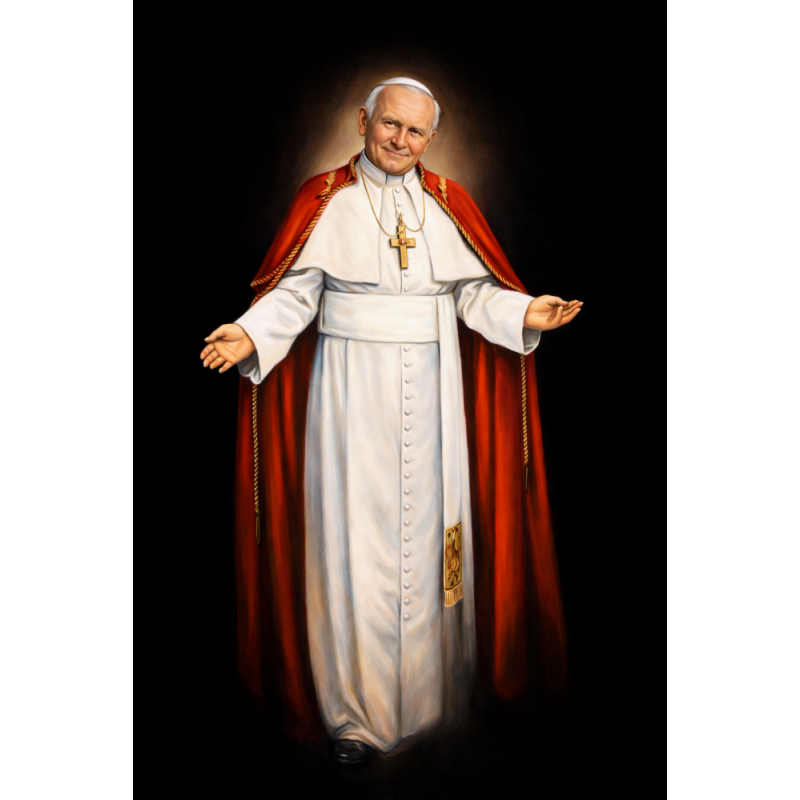  Obraz na płótnie Papież Jan Paweł II