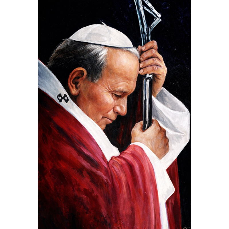  Obraz na płótnie Papież Jan Paweł II