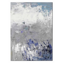  Obraz olejny ręcznie malowany 50x70cm Zimowy krajobraz