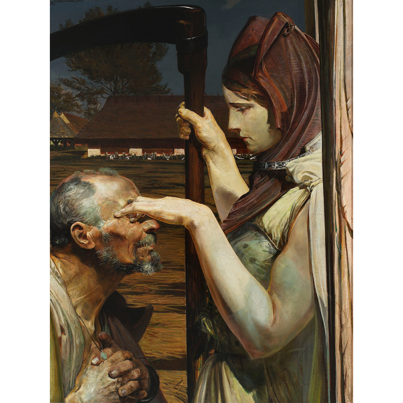  Obraz na płótnie 60x80 cm Jacek Malczewski Śmierć