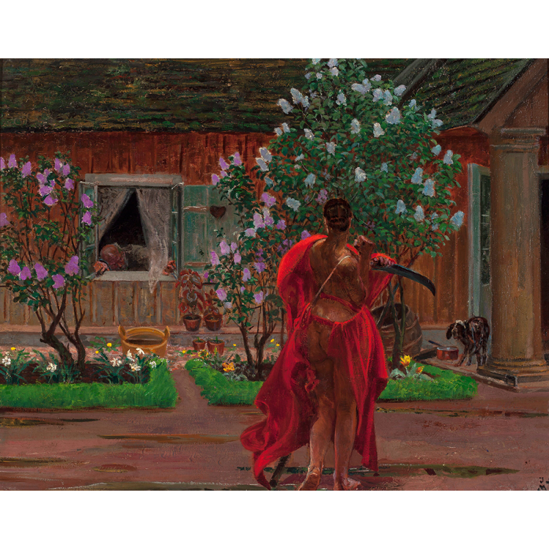  Obraz na płótnie 40x50 cm Jacek Malczewski Uosobienie śmierci 1899