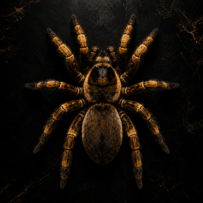  Obraz ręcznie malowany na płótnie Tarantula