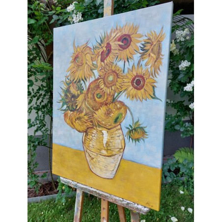  Obraz ręcznie malowany Vincent van Gogh Słoneczniki