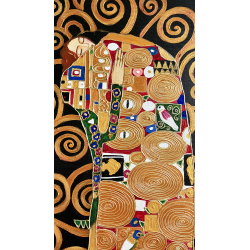  Obraz ręcznie malowany Gustav Klimt Drzewo życia Spełnienie