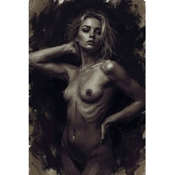  Obraz na płótnie Akt Eliza 48