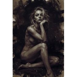  Obraz na płótnie Akt Eliza 54