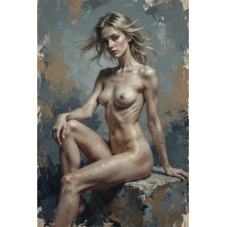  Obraz na płótnie Akt Laura 58