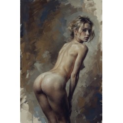  Obraz na płótnie Akt Laura 63