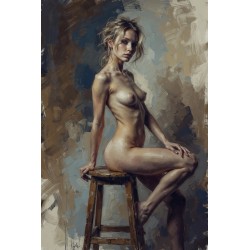  Obraz na płótnie Akt Laura 65