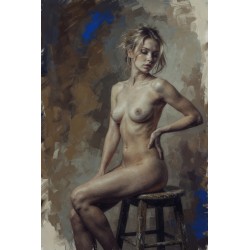  Obraz na płótnie Akt Laura 66