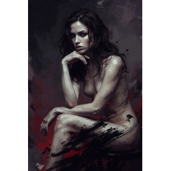  Obraz na płótnie Akt Dominika 109