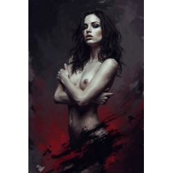  Obraz na płótnie Akt Dominika 110