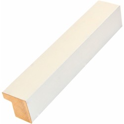  Drewniana rama do obrazu 3cm D9330b biała