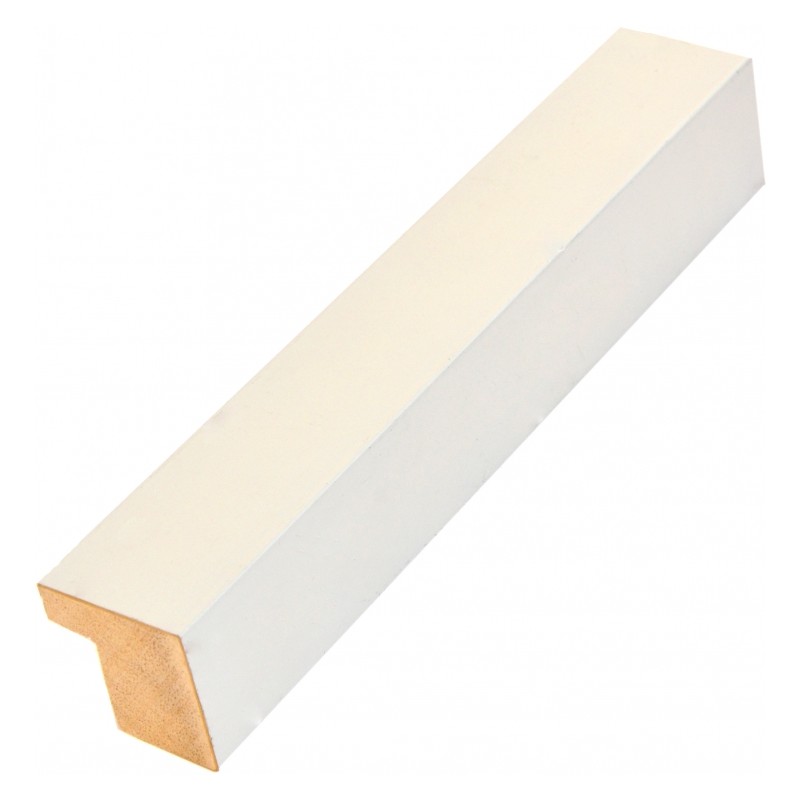  Drewniana rama do obrazu 3cm D9330b biała