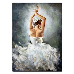  Obraz Baletnica 50x70cm obraz malowany na płótnie