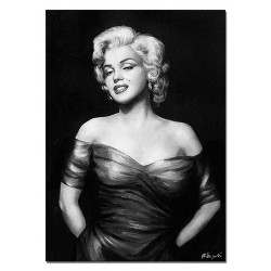  Obraz olejny ręcznie malowany Marilyn Monroe 50x70cm