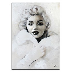  Obraz olejny ręcznie malowany Marilyn Monroe