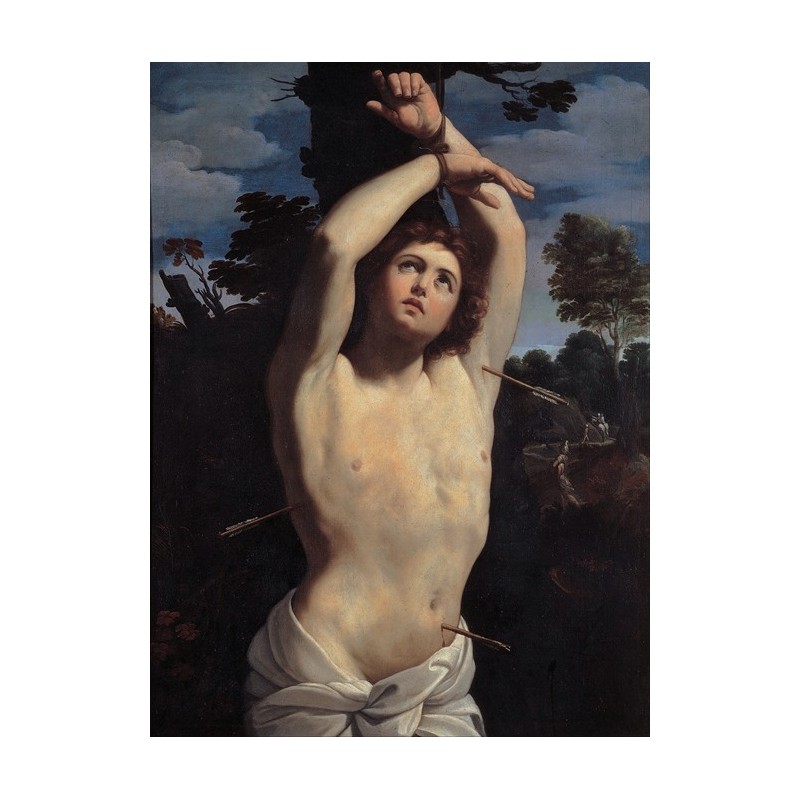  Obraz na płótnie 50x70cm Guido Reni Święty Sebastian