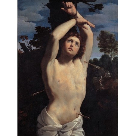  Obraz na płótnie 50x70cm Guido Reni Święty Sebastian