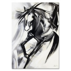  Obraz olejny ręcznie malowany 50x70cm Konie
