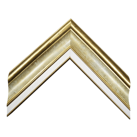  Drewniana rama do obrazu 6cm D3260j złota