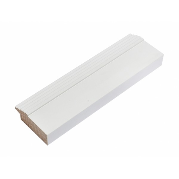  Drewniana rama do obrazu 6cm D2258b biała