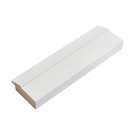  Drewniana rama do obrazu 6cm D2258b biała