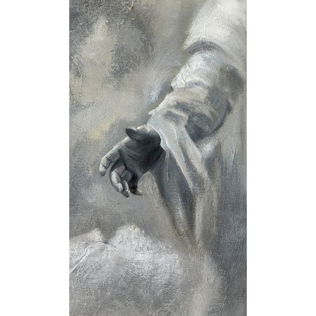  Obraz ręcznie malowany Jezus Chrystus Światło Nadziei