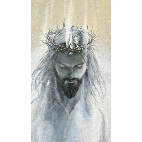  Obraz ręcznie malowany Jezus Chrystus Światło Nadziei