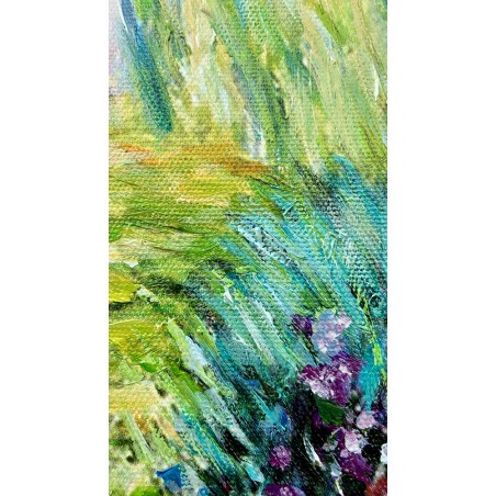  Obraz ręcznie malowany Claude Monet Japoński Mostek