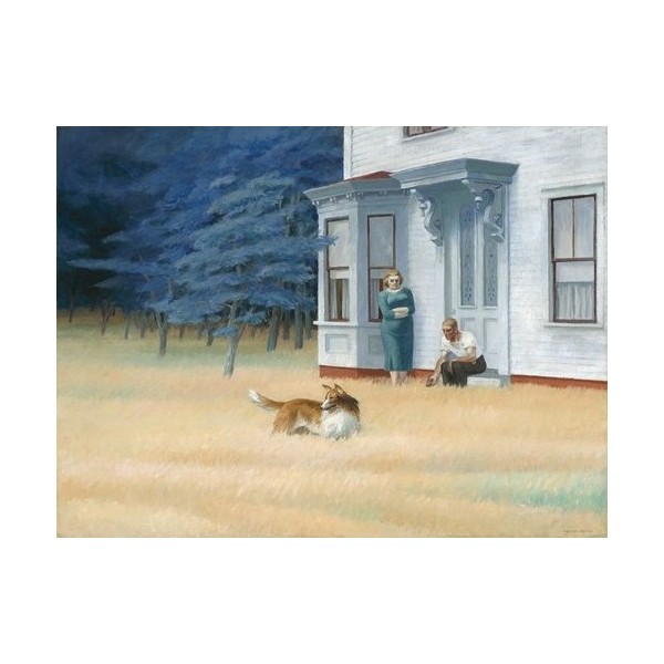  Obraz na płótnie Edward Hopper Wieczór w Cape Cod 50x35cm