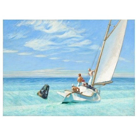  Obraz na płótnie Edward Hopper Fala 50x35cm