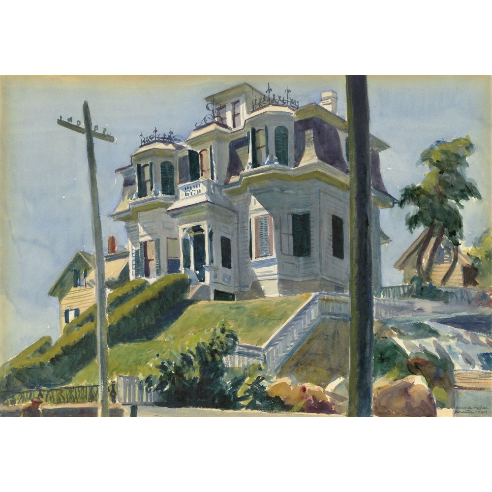  Obraz na płótnie Edward Hopper Dom Haskella 50x35cm